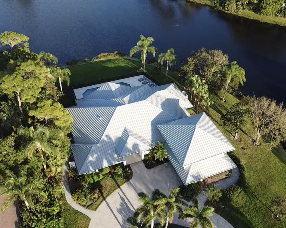 Completed roof, Stuart FL